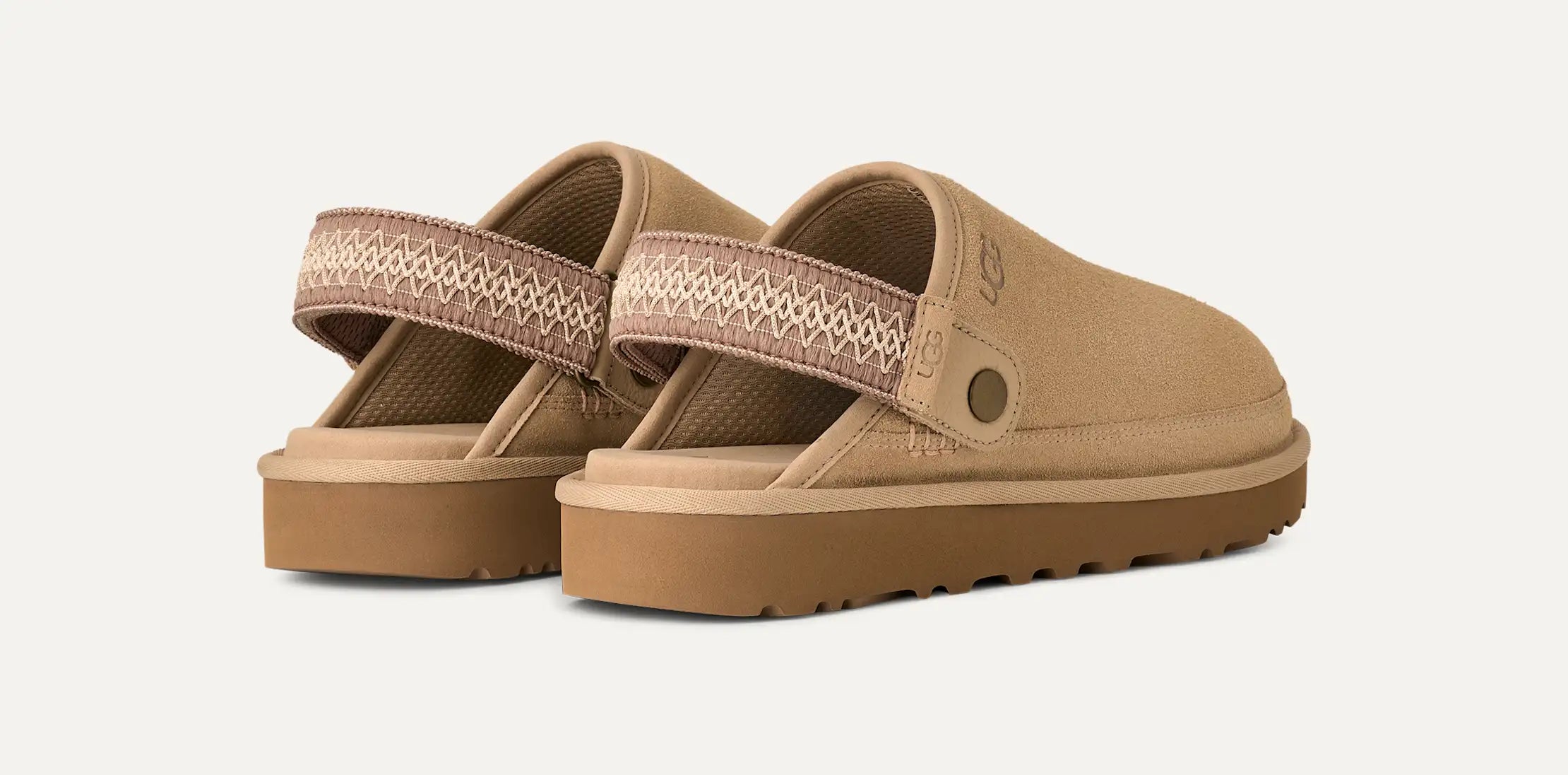 Ugg Goldencoast Uggbraid Clog Mustard Seed