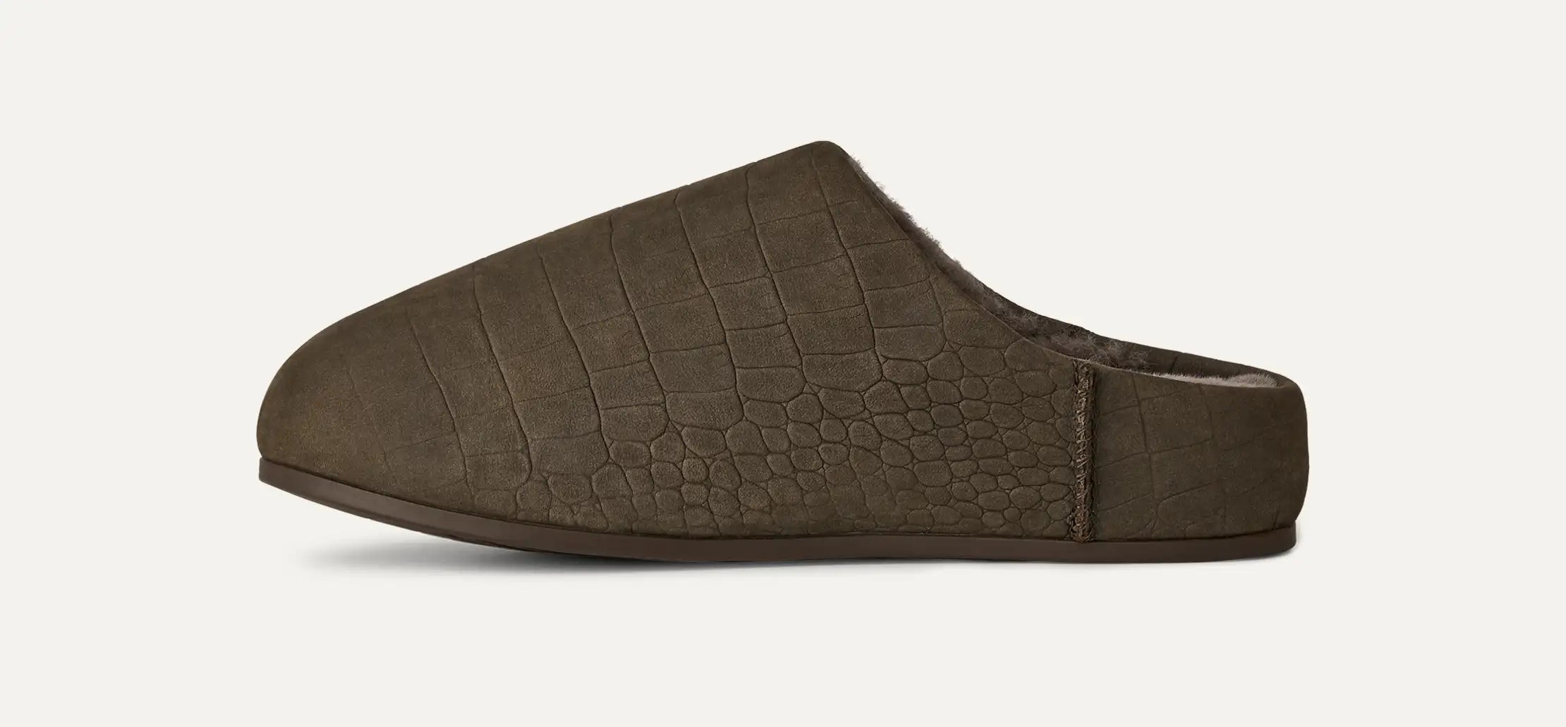 Ugg Elea Embossed Slip-On Dense Smoke