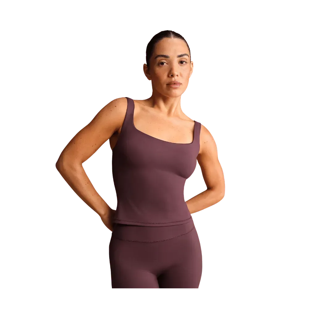 Nike X Skims Matte Women's Square-Neck Tank CURRANT