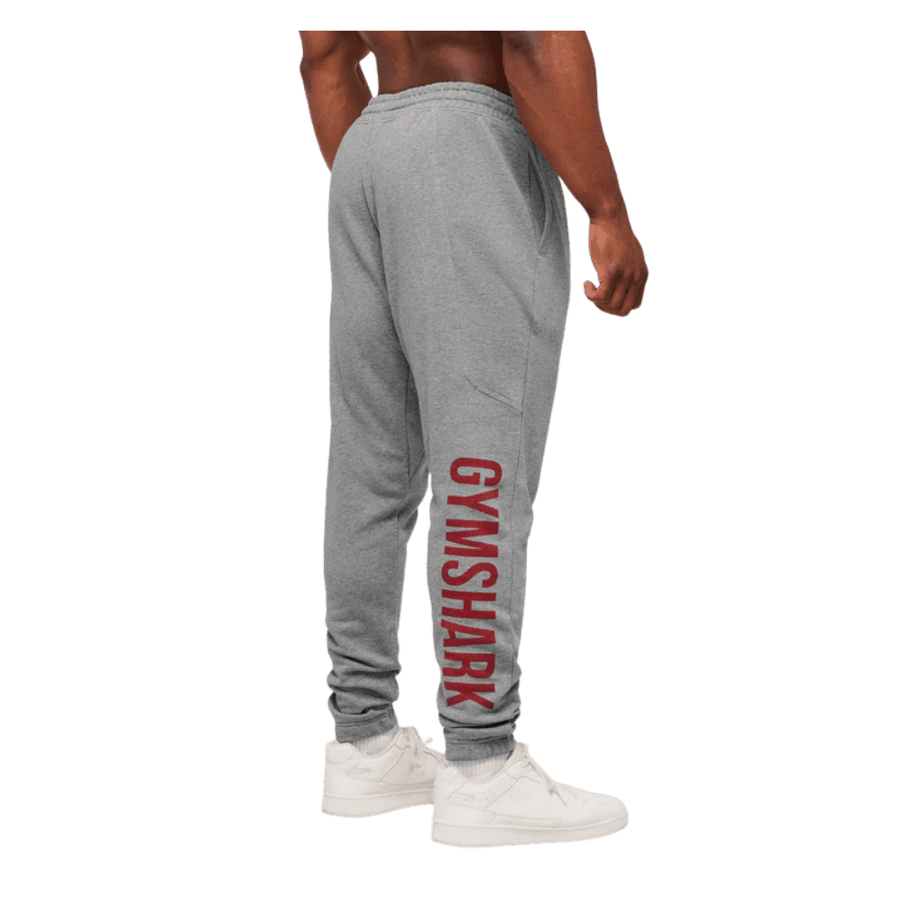 Gymshark Power Wordmark Jogger Oversized Fit Charcoal Core Marl