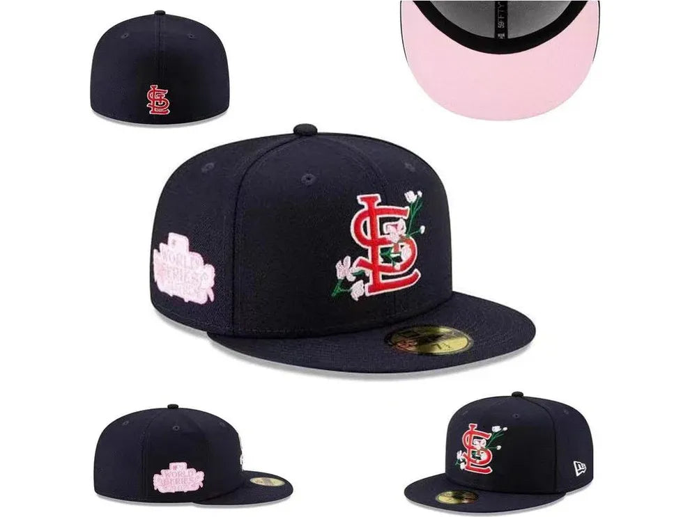 New Era 59Fifty MLB Boston Red Sox Side Patch Bloom Fitted Hat