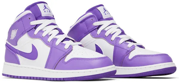 Air Jordan 1 Mid GS 'Purple Venom'