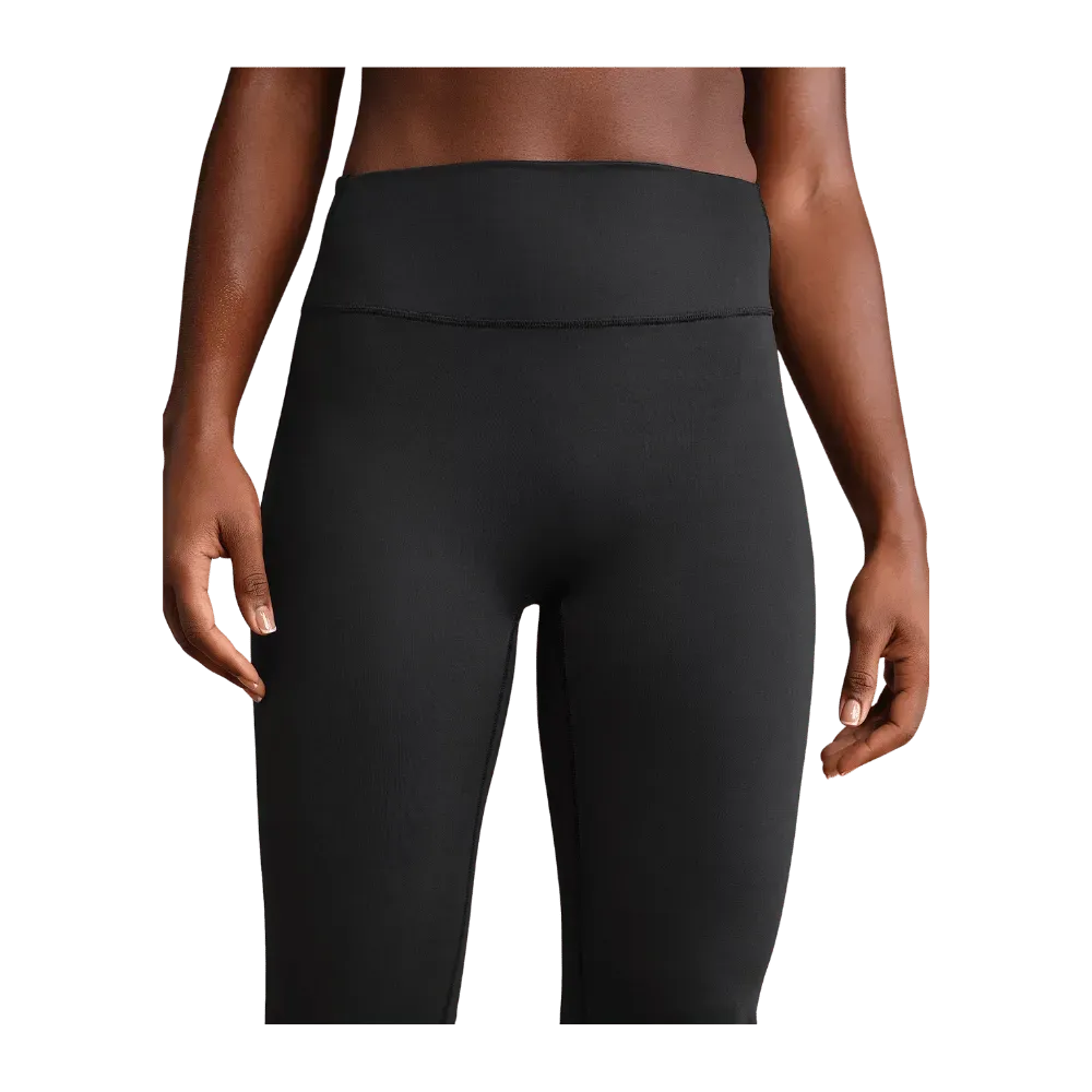 Nike X Skims Matte Women's High-Waisted Slim Flared Leggings Obsidian
