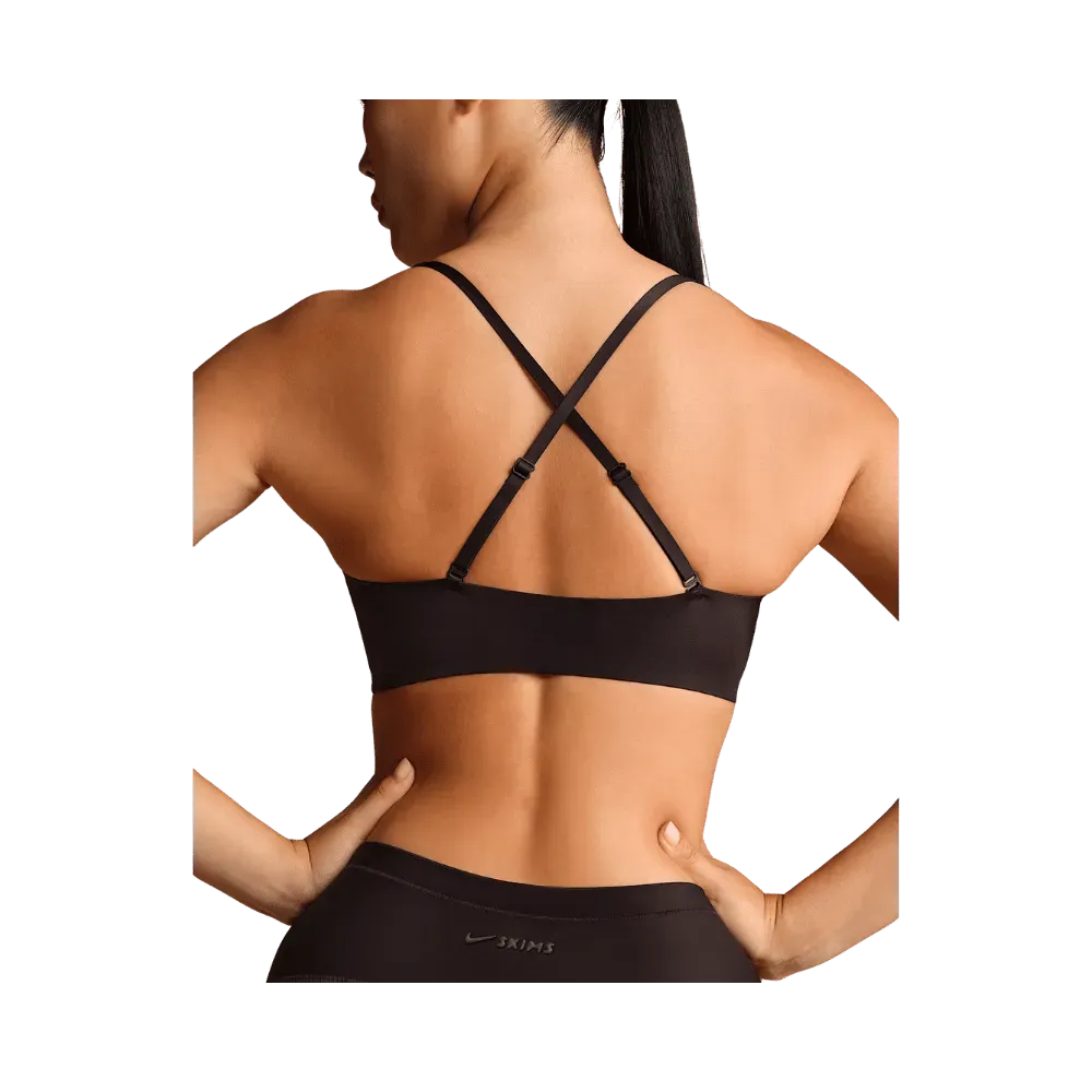 Nike x Skims Shine Women's V-Neck Bra Phoenix
