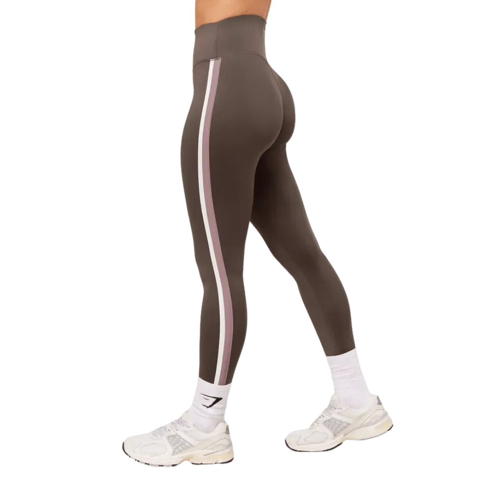 Gymshark Piping Legging Walnut Brown