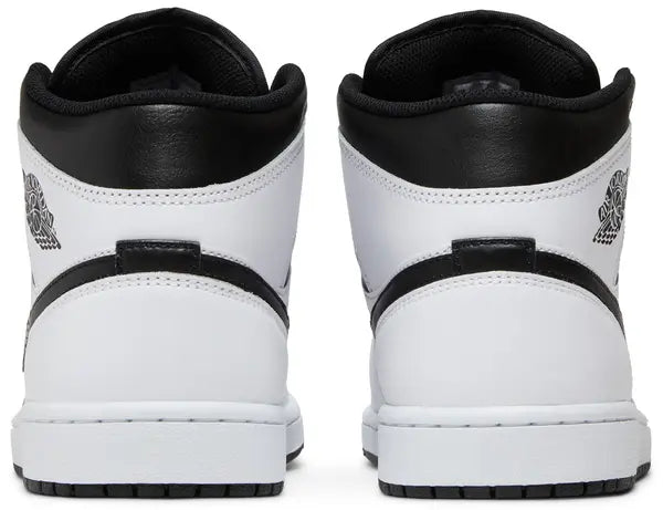 Air Jordan 1 Mid 'White Black'