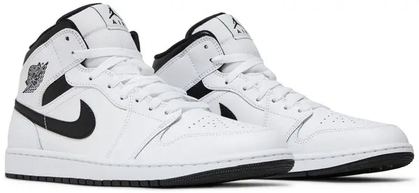 Air Jordan 1 Mid 'White Black'