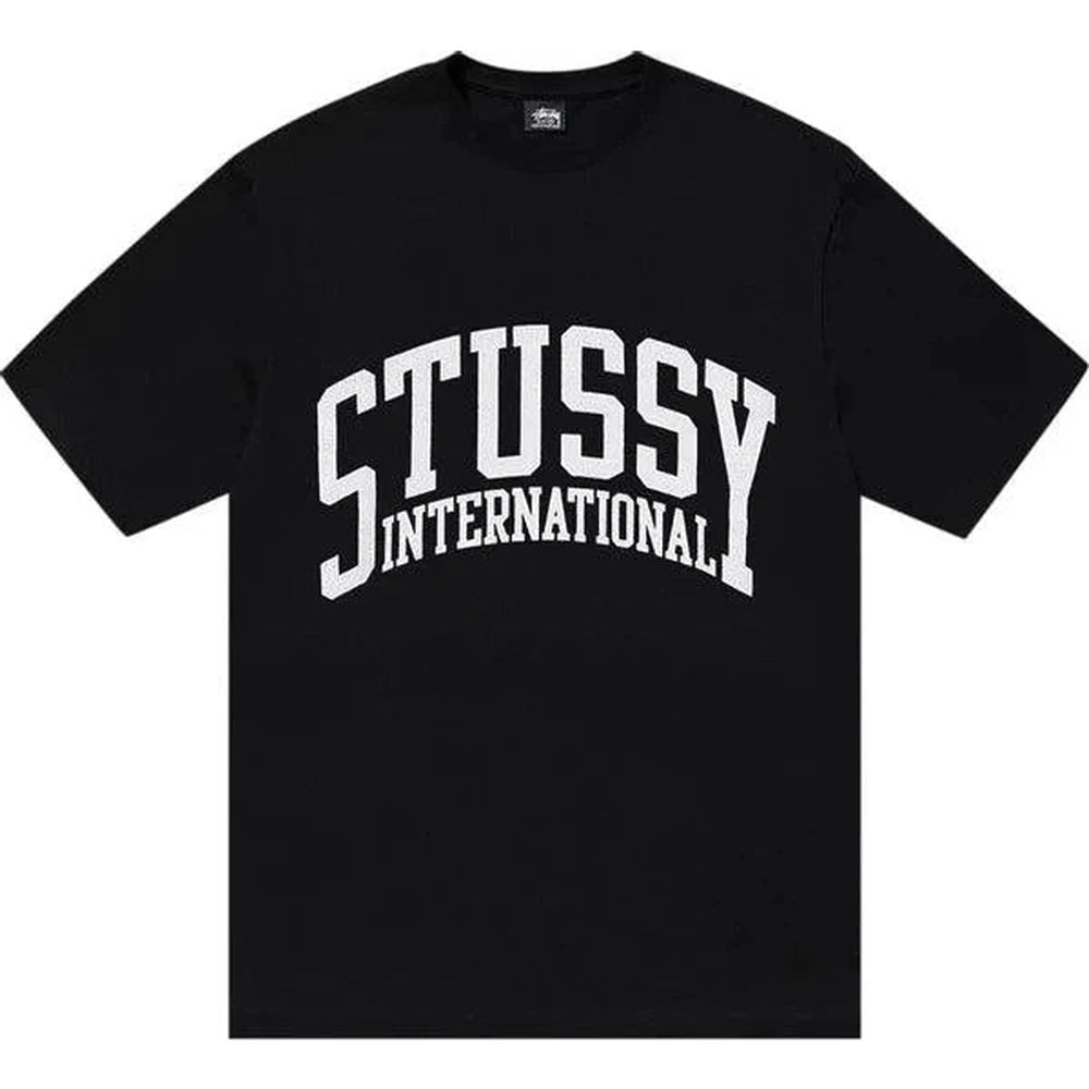 Stussy International Tee Pigment Dyed "Black" - dawntown