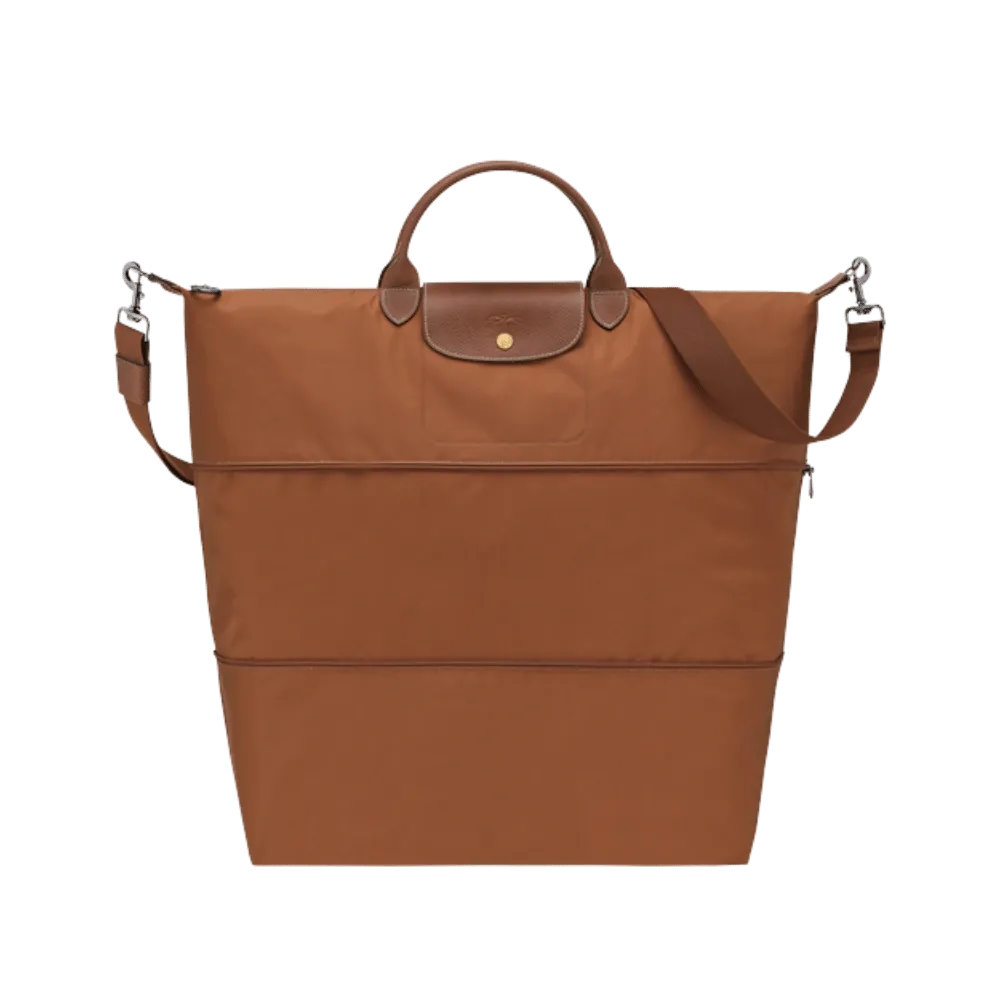 Longchamp Le Pliage Original Travel bag expandable Cognac - Recycled canvas