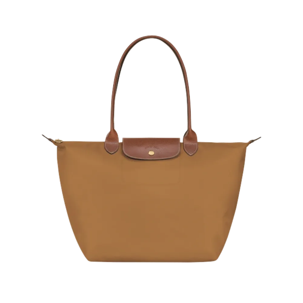 Longchamp Le Pliage Original L Tote bag Fawn - Recycled canvas