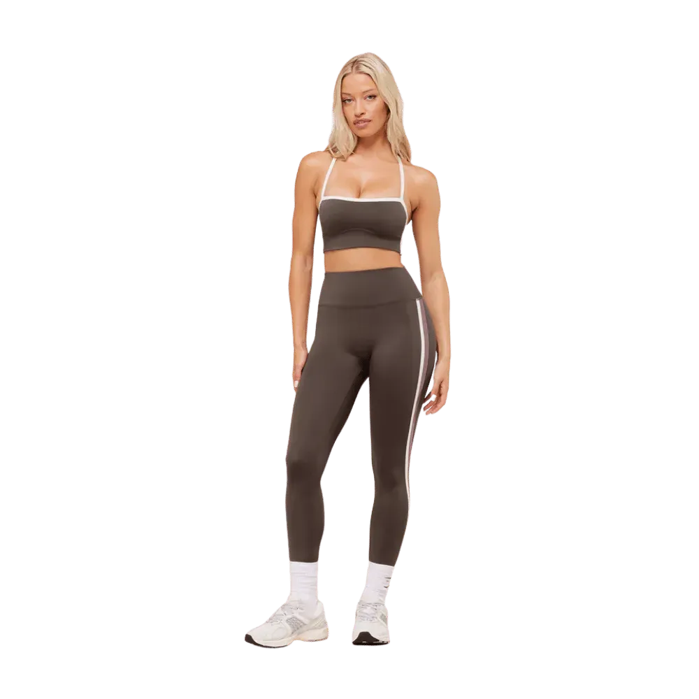 Gymshark Piping Legging Walnut Brown