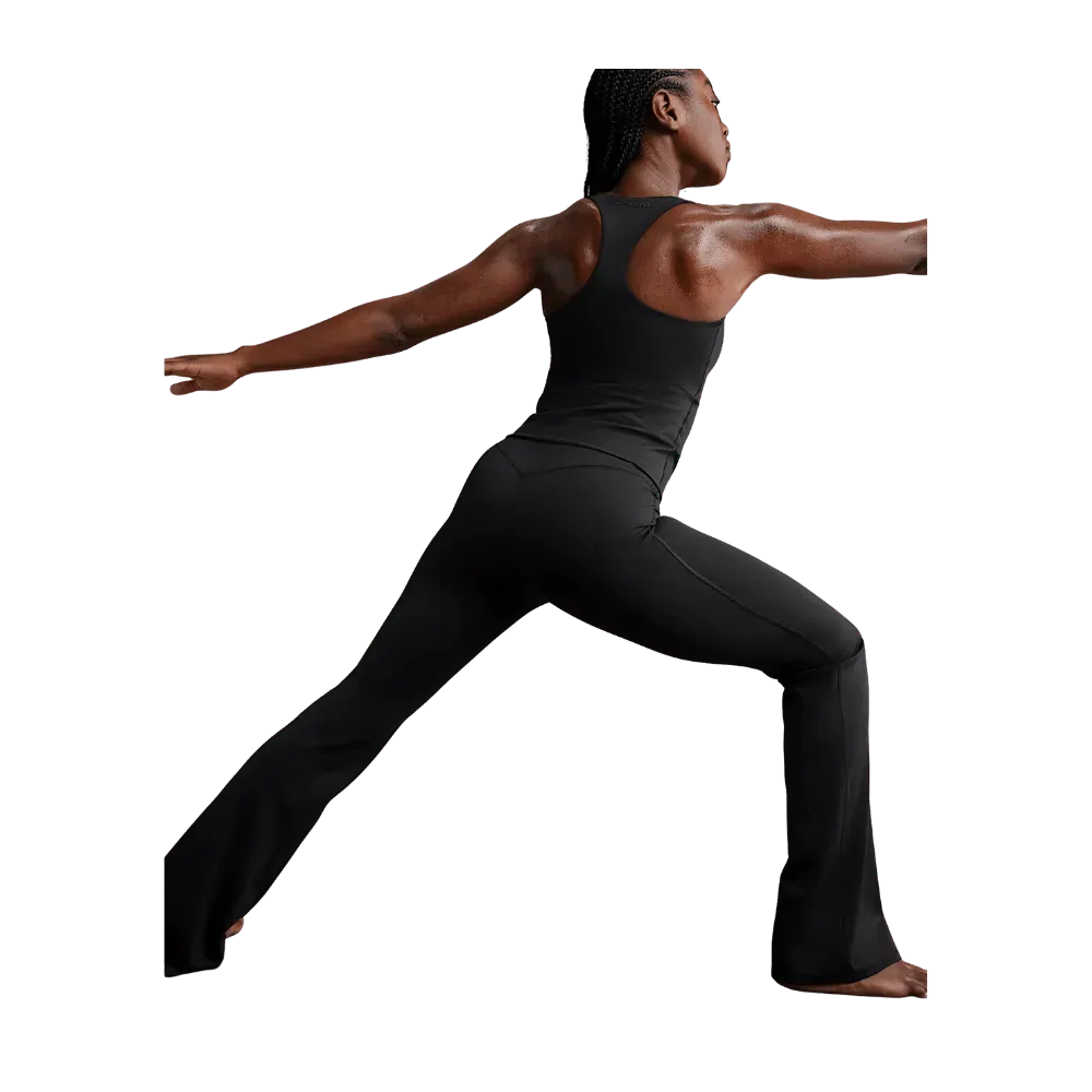 Nike X Skims Matte Women's High-Waisted Slim Flared Leggings Obsidian