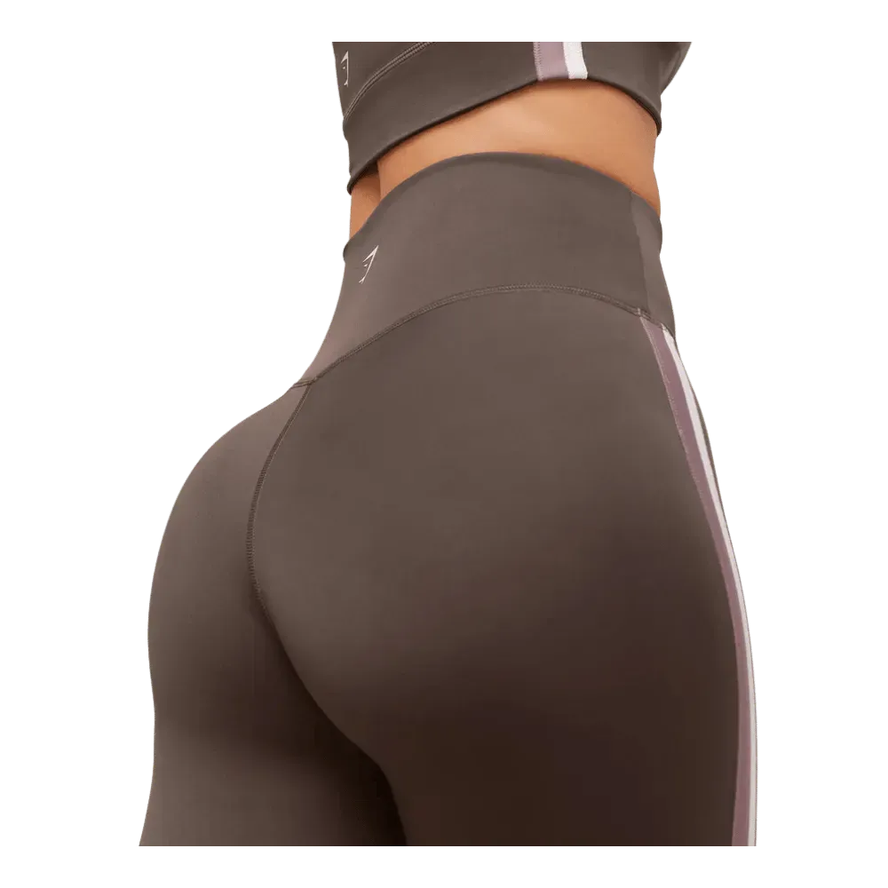 Gymshark Piping Legging Walnut Brown
