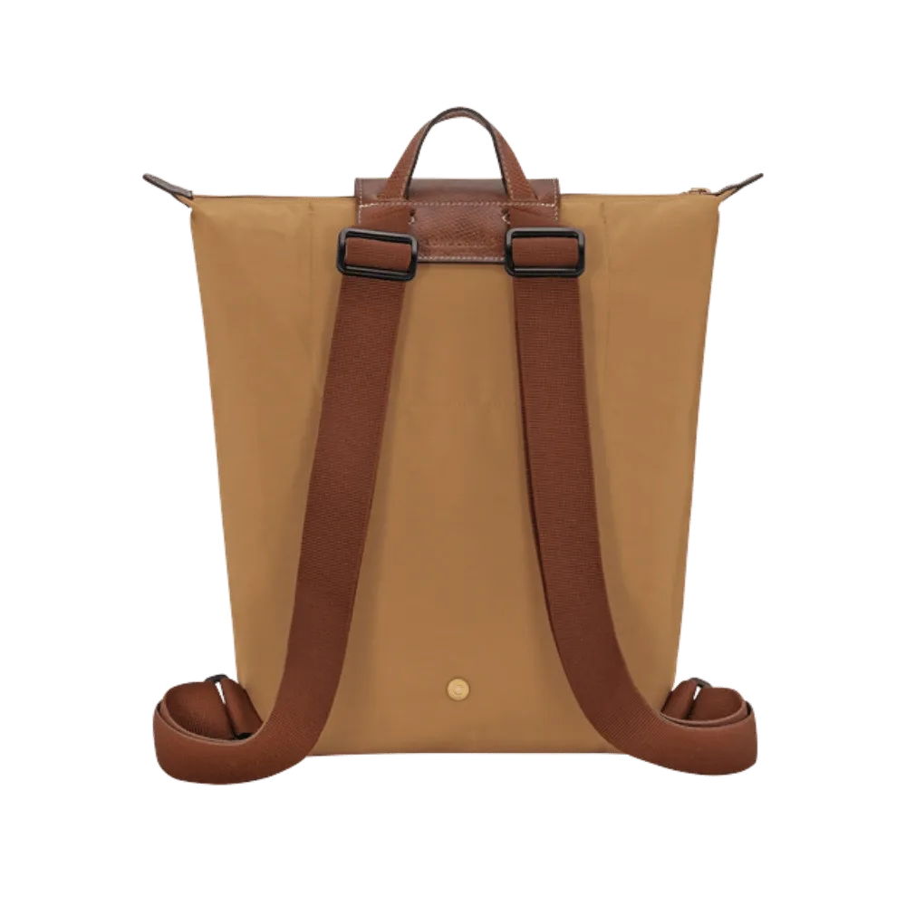 Longchamp Le Pliage Original M Backpack Fawn - Recycled canvas
