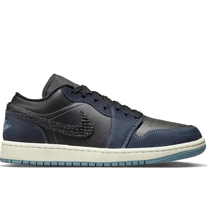 Air Jordan 1 Low SE 'Black Dark Obsidian Sail'