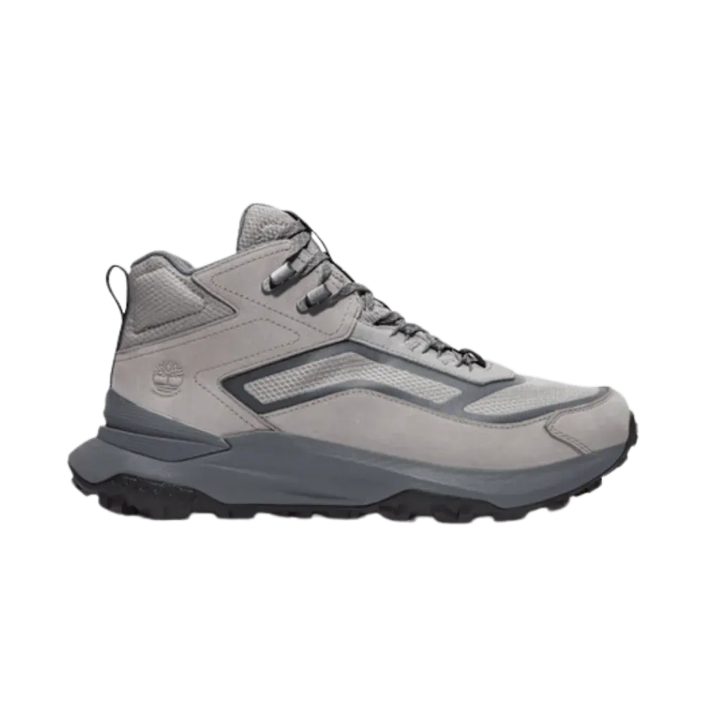 Timberland Motion Access Mid Waterproof Sneaker Medium Grey Ripstop Men'S