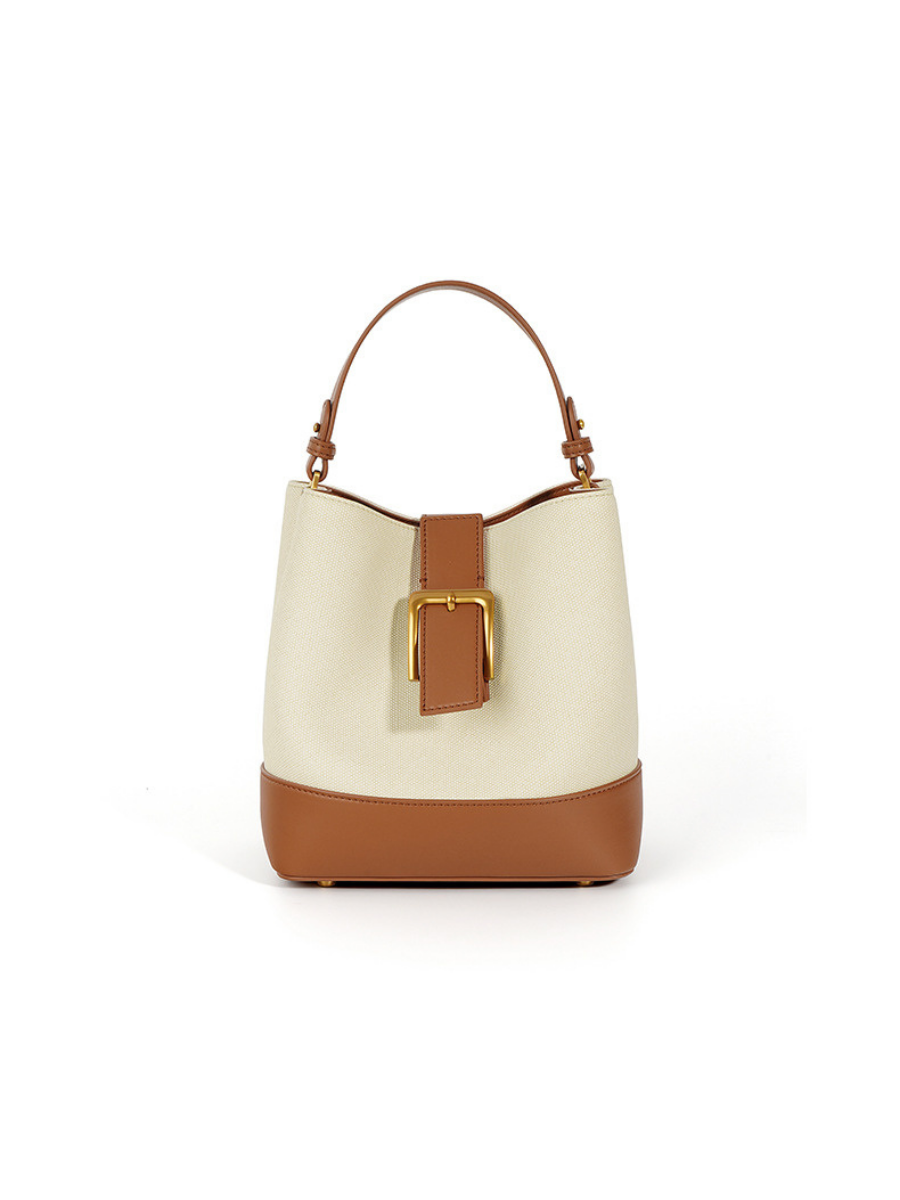 Favori Sylvia - Ladies Leather Bucket Bag | Tan