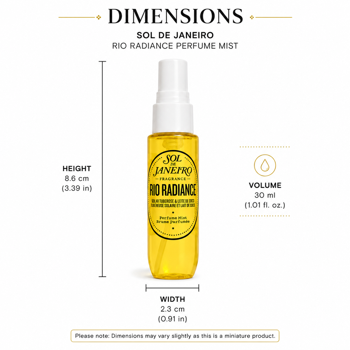 Sol de Janeiro Mini Mist – Rio Radiance (30 ml)