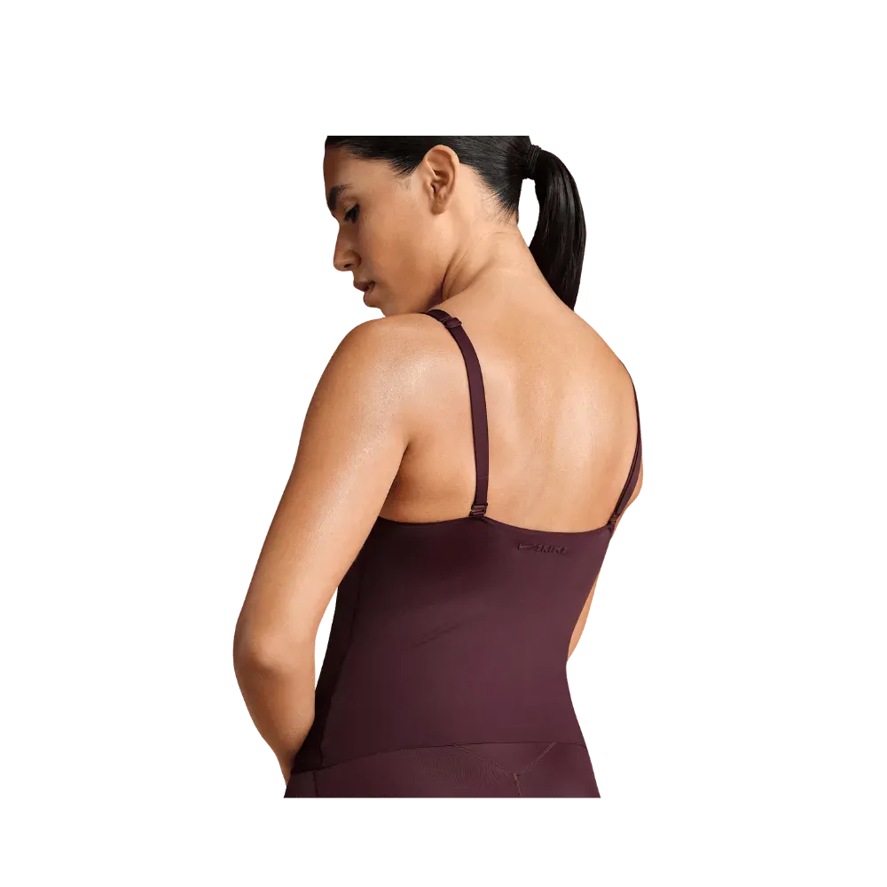 Nike X Skims Shine Women's V-Neck Tank Top CURRANT