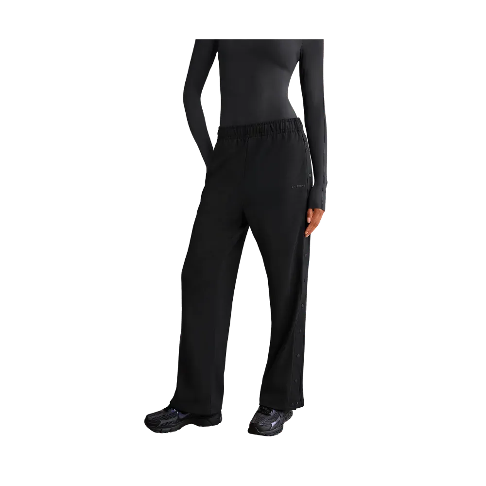 Nike X Skims Women's Side-Snap Pants Obsidian