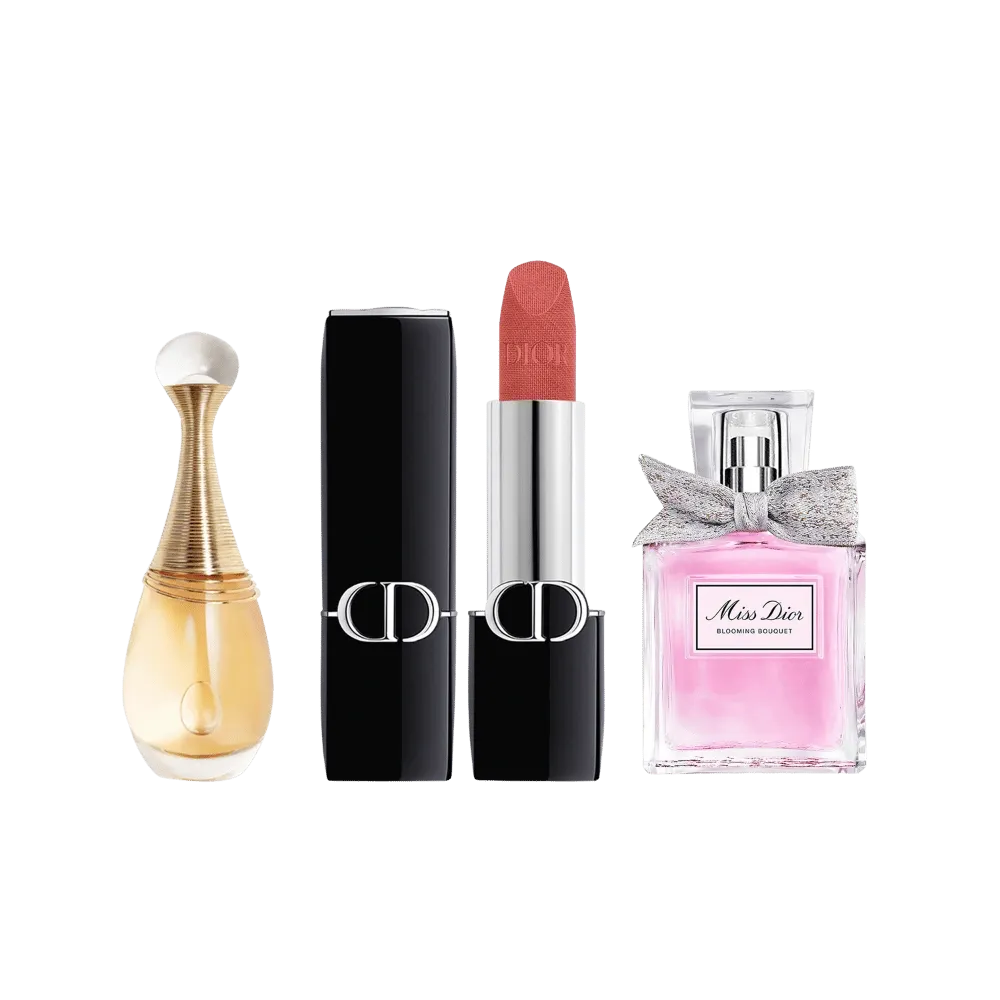 Dior "Rouge Dior" Perfume Makeup Set