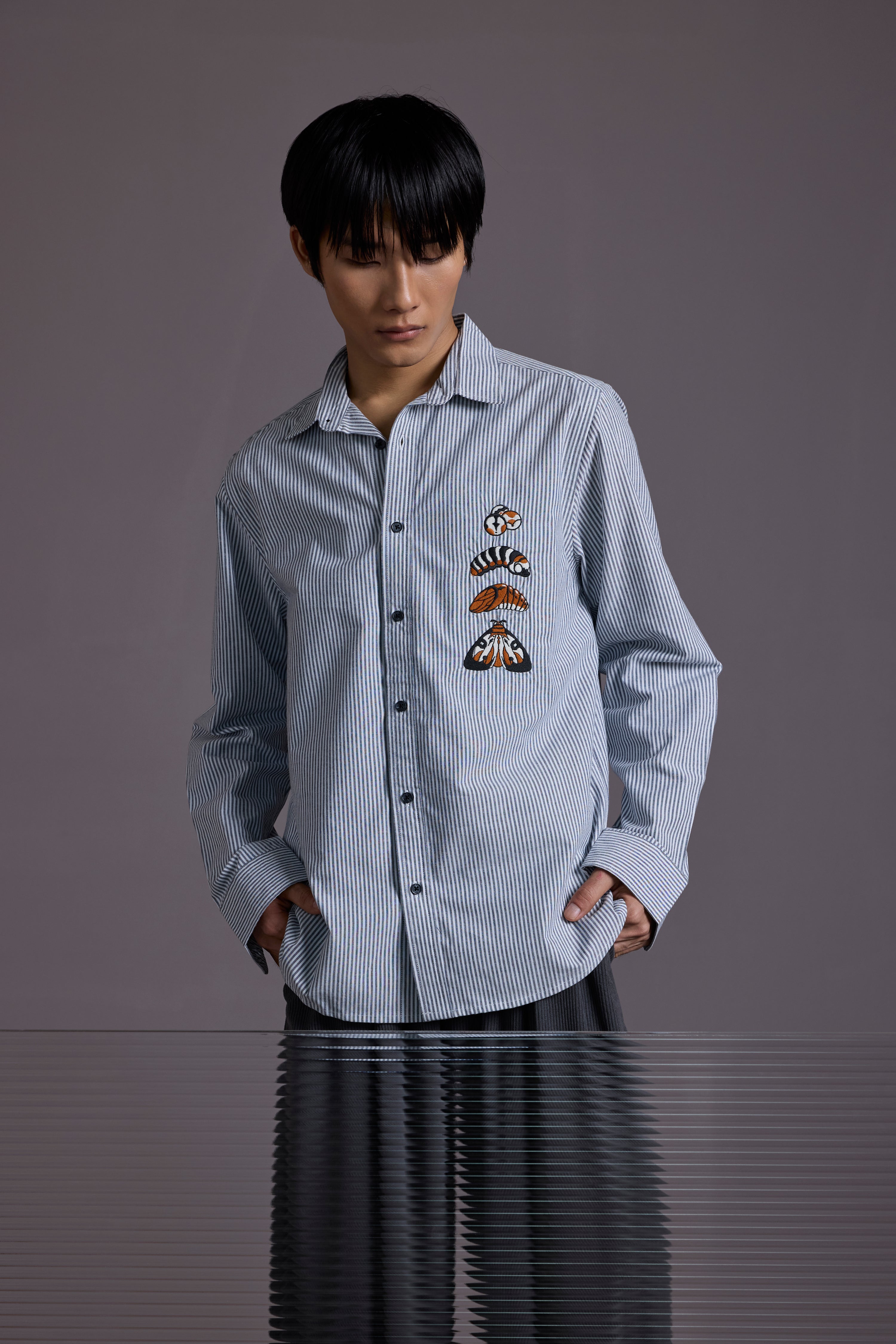 VINDOF CYCLE OF LIFE OXFORD SHIRT – view 6