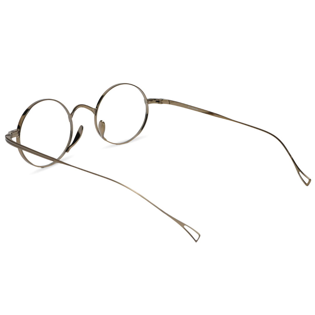 Shadygators Oxford Gold Titanium Eyewear – view 3