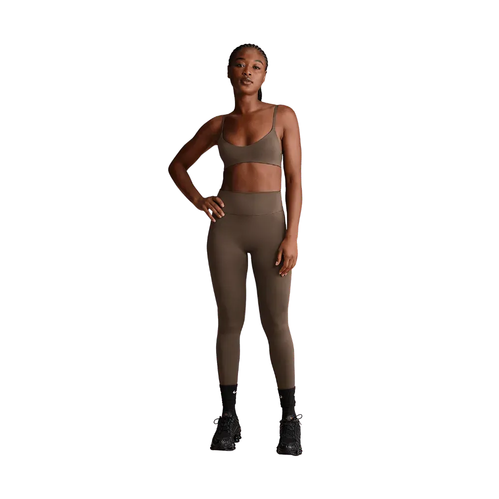 Nike X Skims Matte Women's Micro-Scoop Bra Dark Sepia