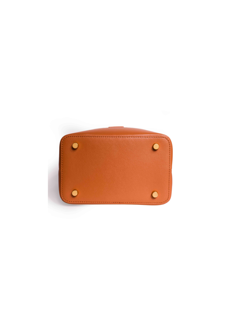 Favori Sylvia - Ladies Leather Bucket Bag | Tan – view 4