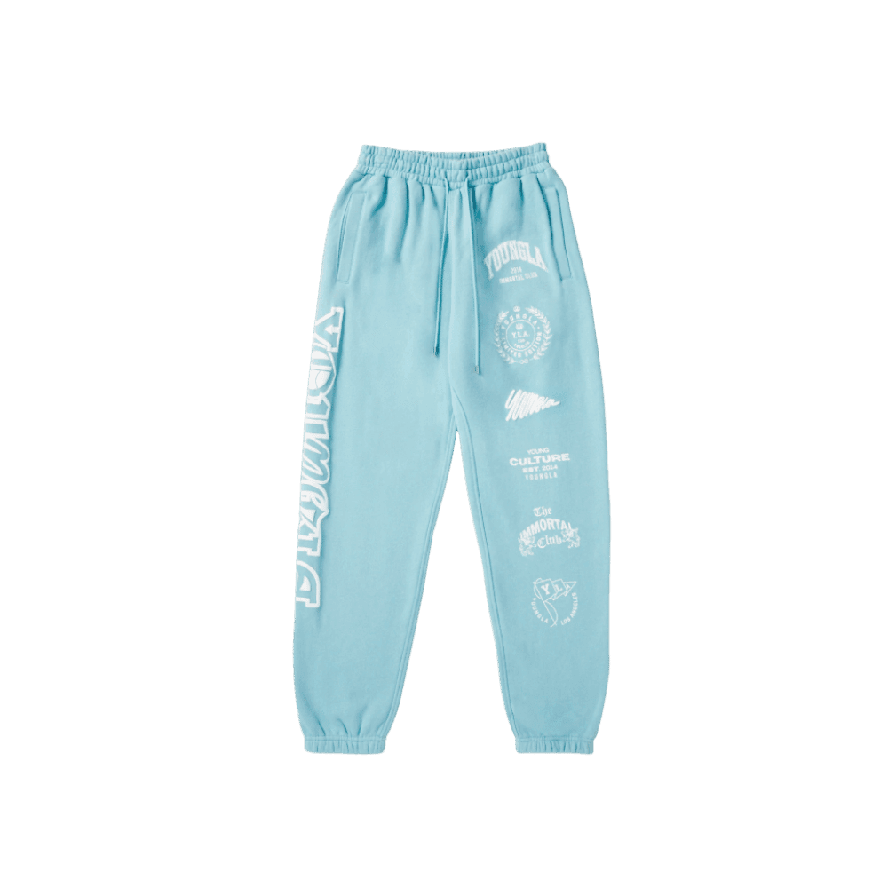 Young LA Immortal Killer Joggers Sky Blue