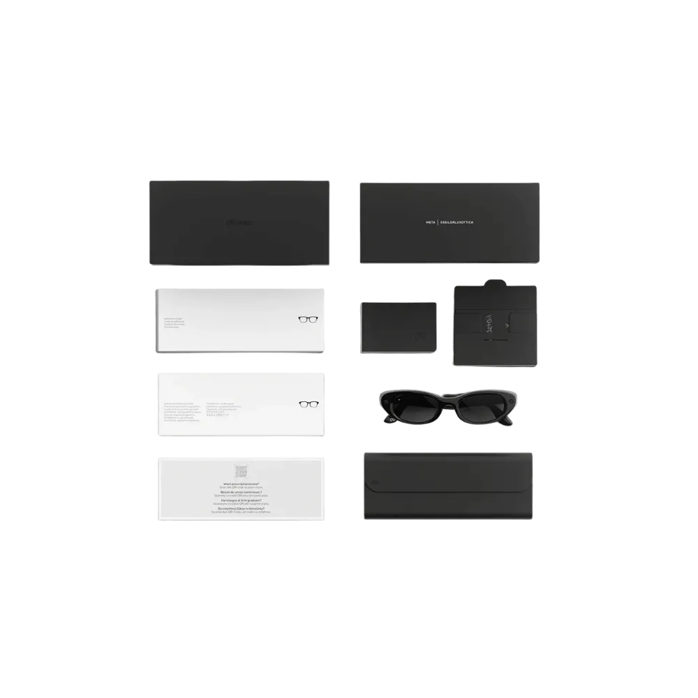 Meta Glasses Starfire Kylie Edition Classic Black Clear to Grey Transitions