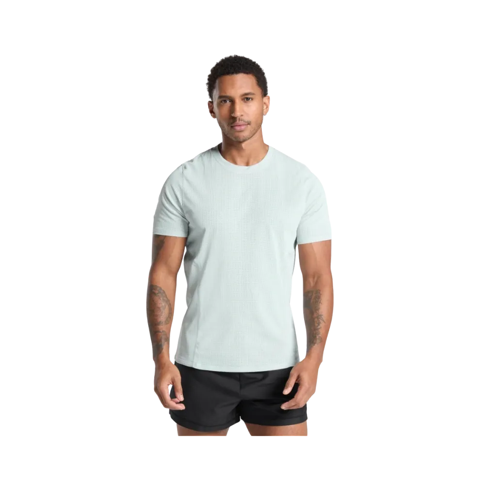 Gymshark Running T Shirt Slim Fit Cool Blue