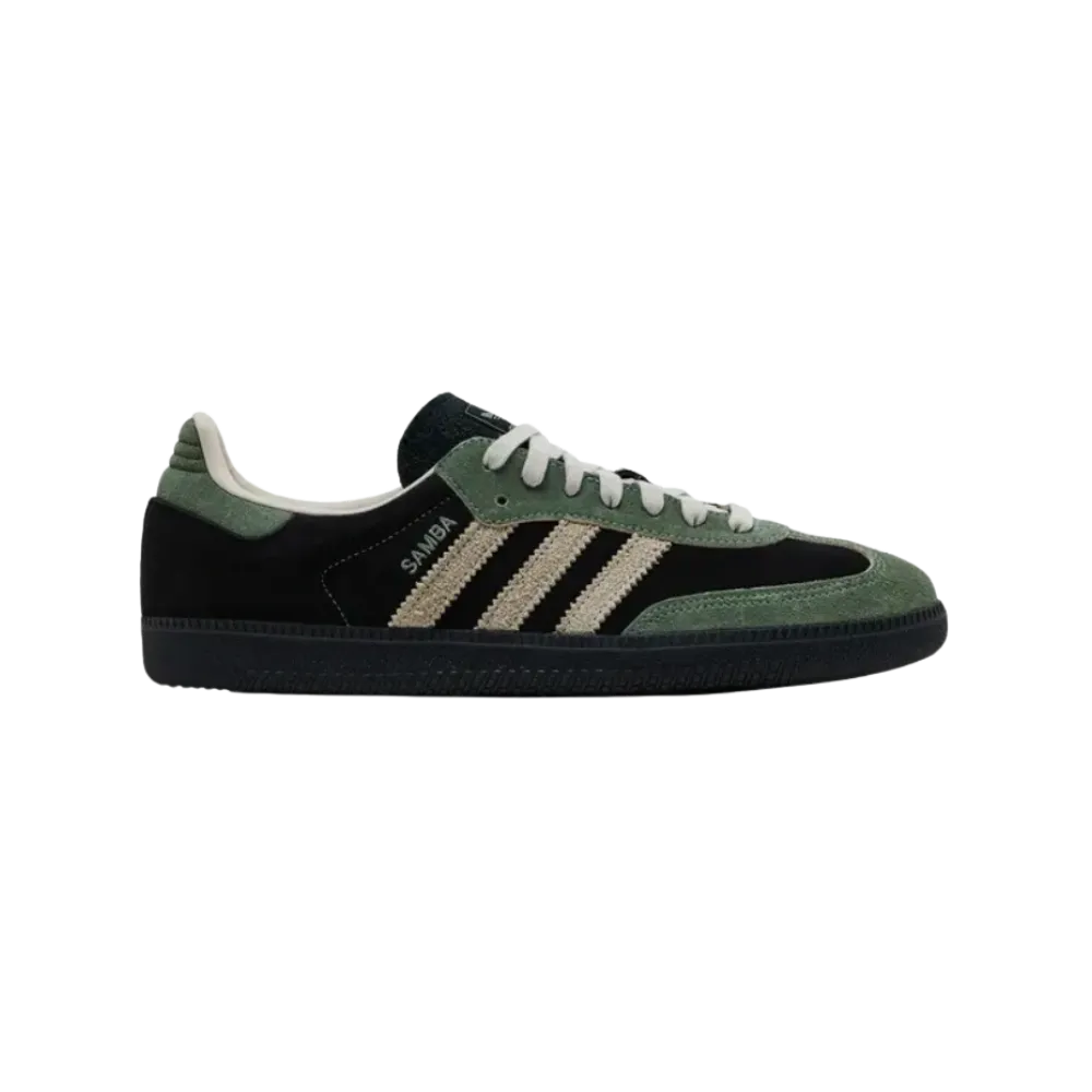 Adidas Samba OG 'Black Silver Green'