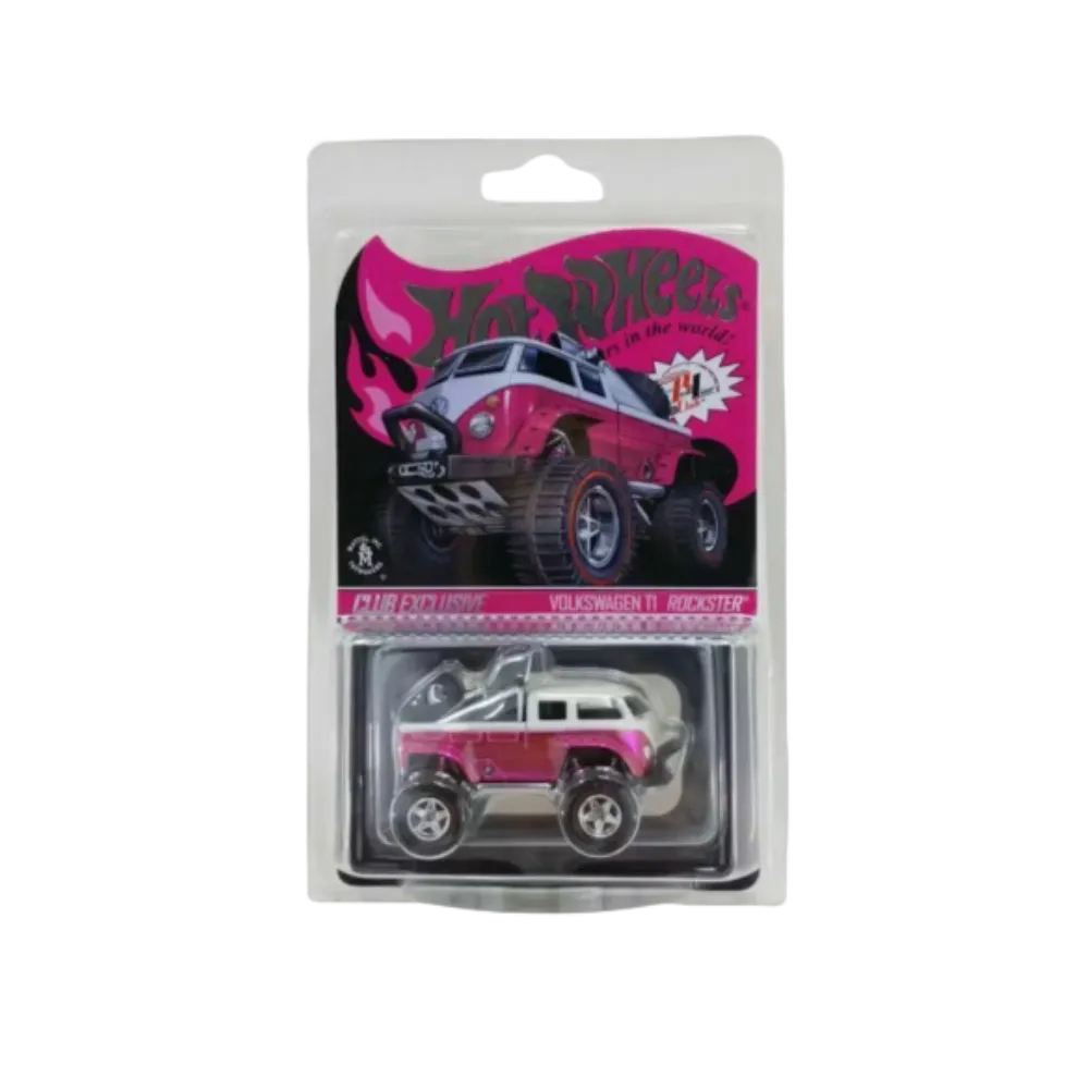 Hot Wheels RLC Volkswagen T1 Rockster Spectraflame Pink