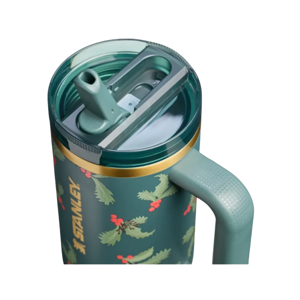 Stanley Cheers and Cheer Quencher ProTour Flip Straw Tumbler 30OZ Holiday Botanical
