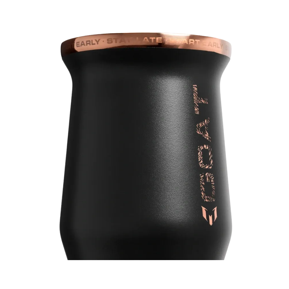 The Messi x Stanley Classic Mate Mug | 8 OZ 'Messi GOAT Black'