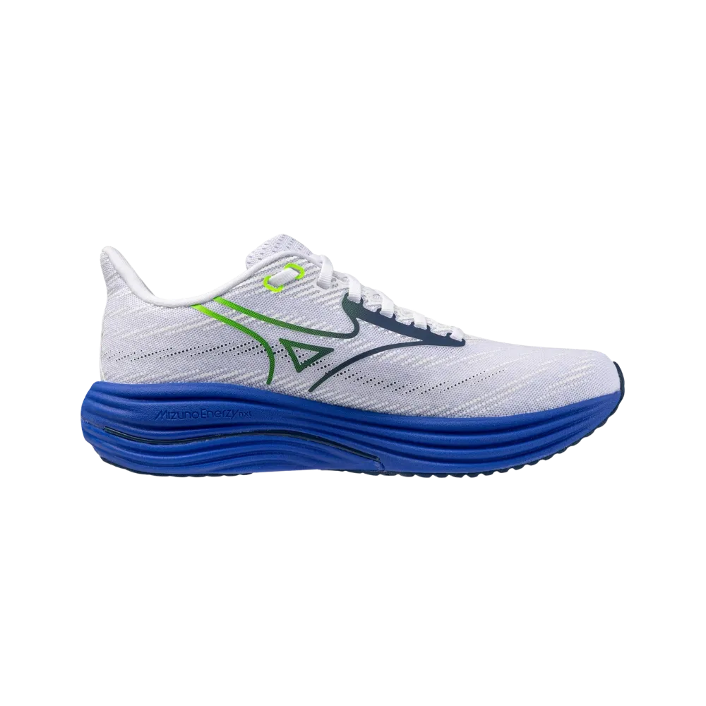 Mizuno Wave Rider 29 White-Estate Blue