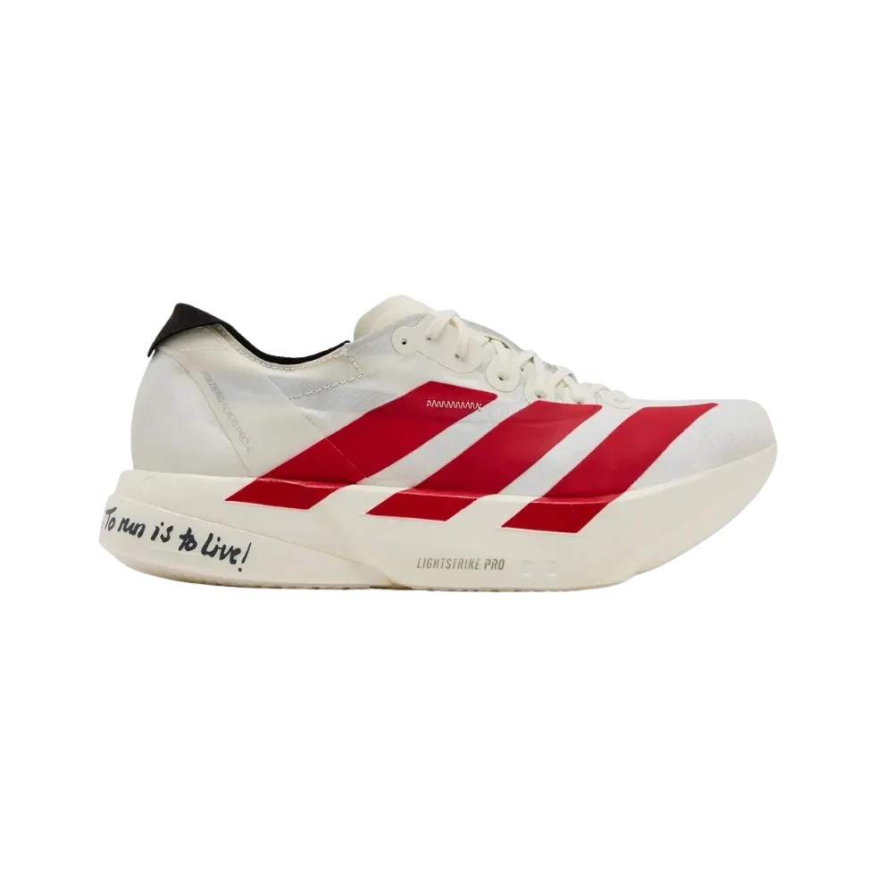 Adidas Adizero Adios Pro 4 'To Run is to Live!'