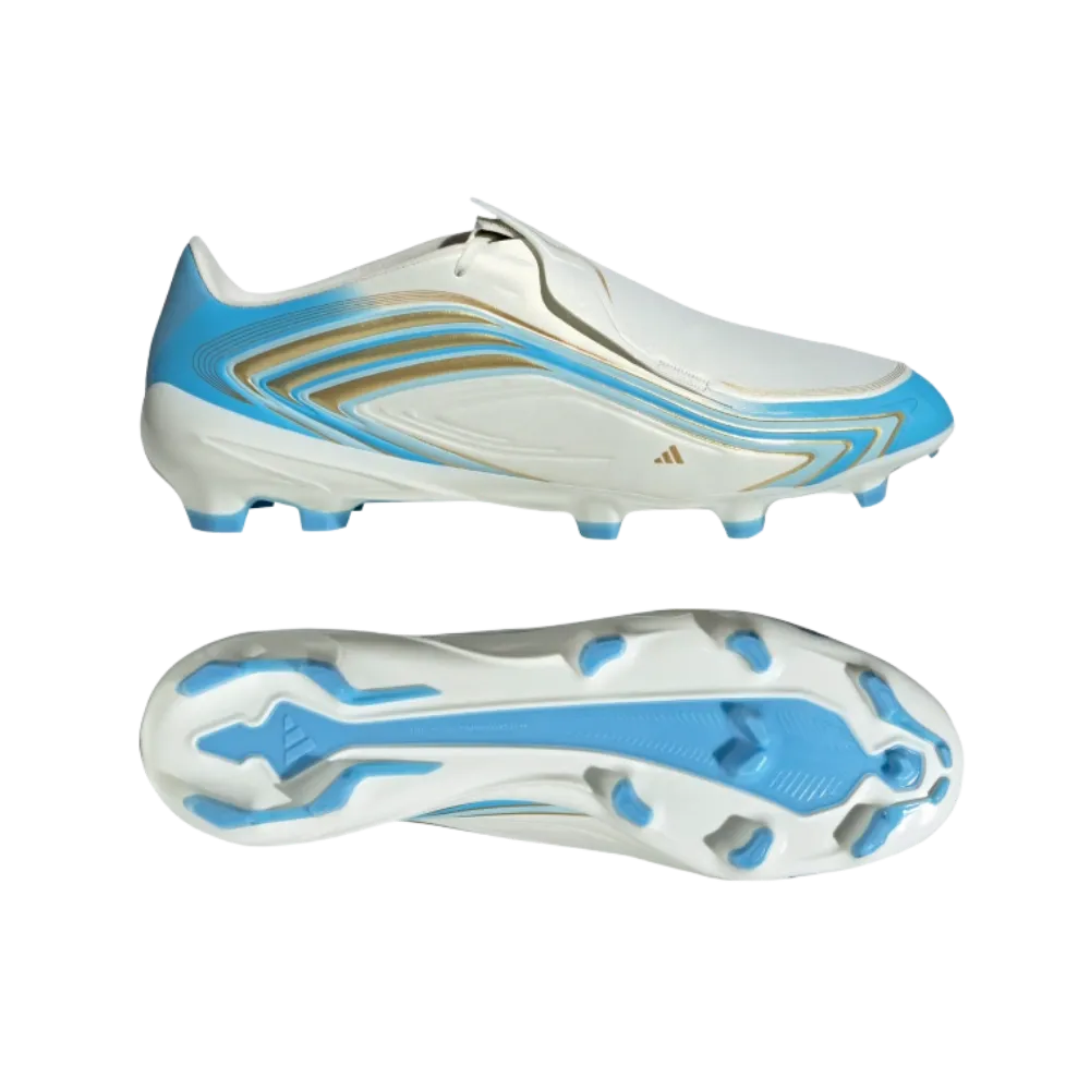 Adidas F50 Messi League Firm Ground Soccer Cleats Ivory