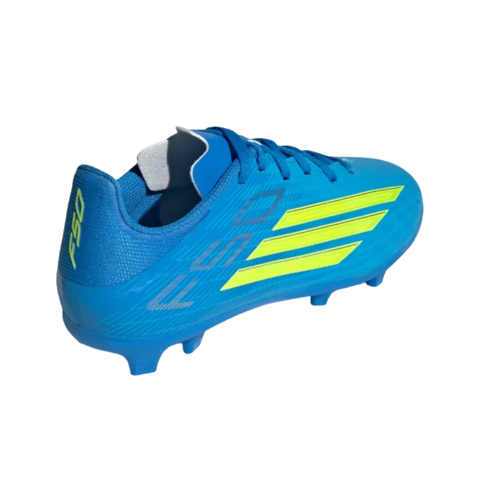 Adidas F50 League Firm Multi Ground Soccer Cleats Kids Lucid Ray Blue