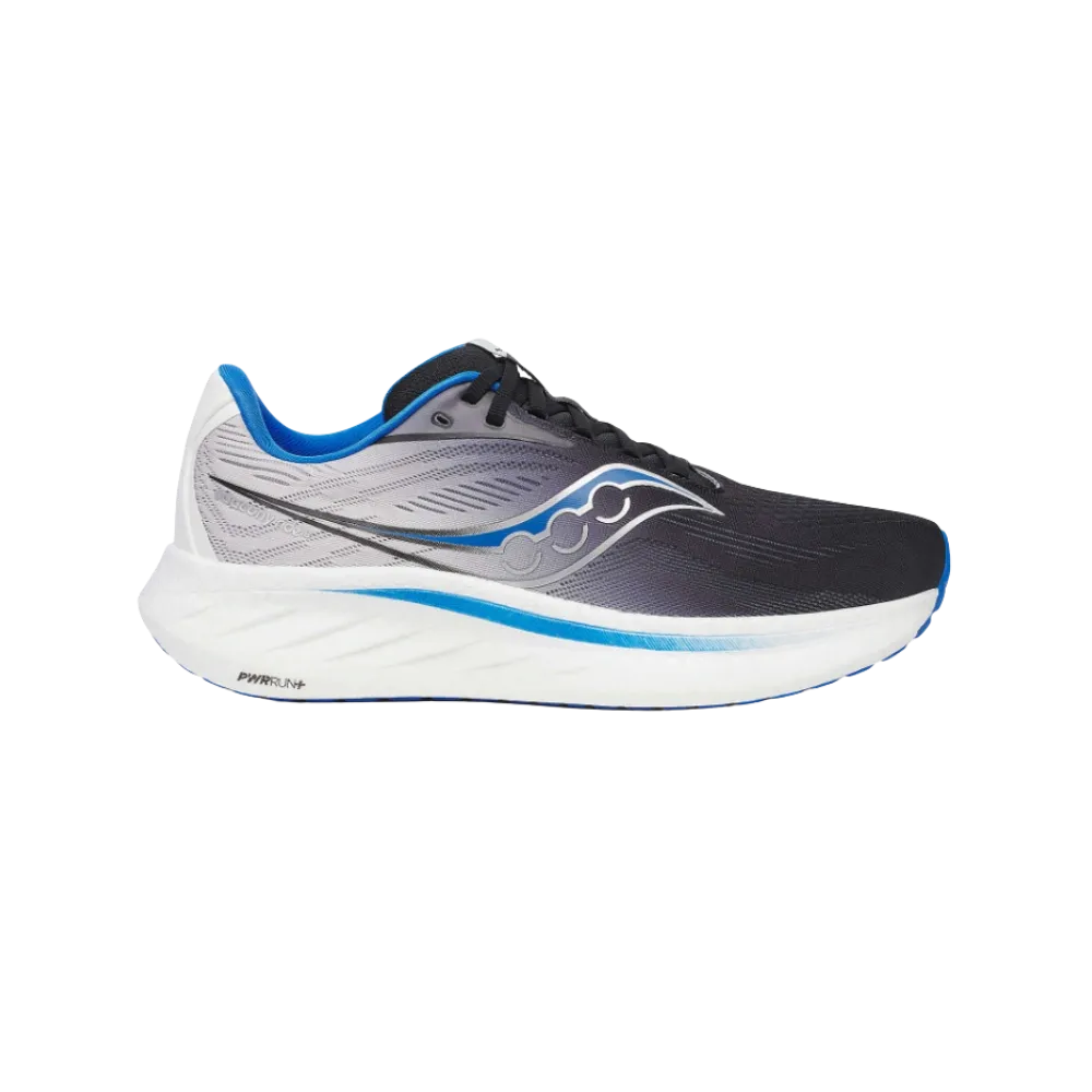 Saucony Ride 18 Black | Skydiver