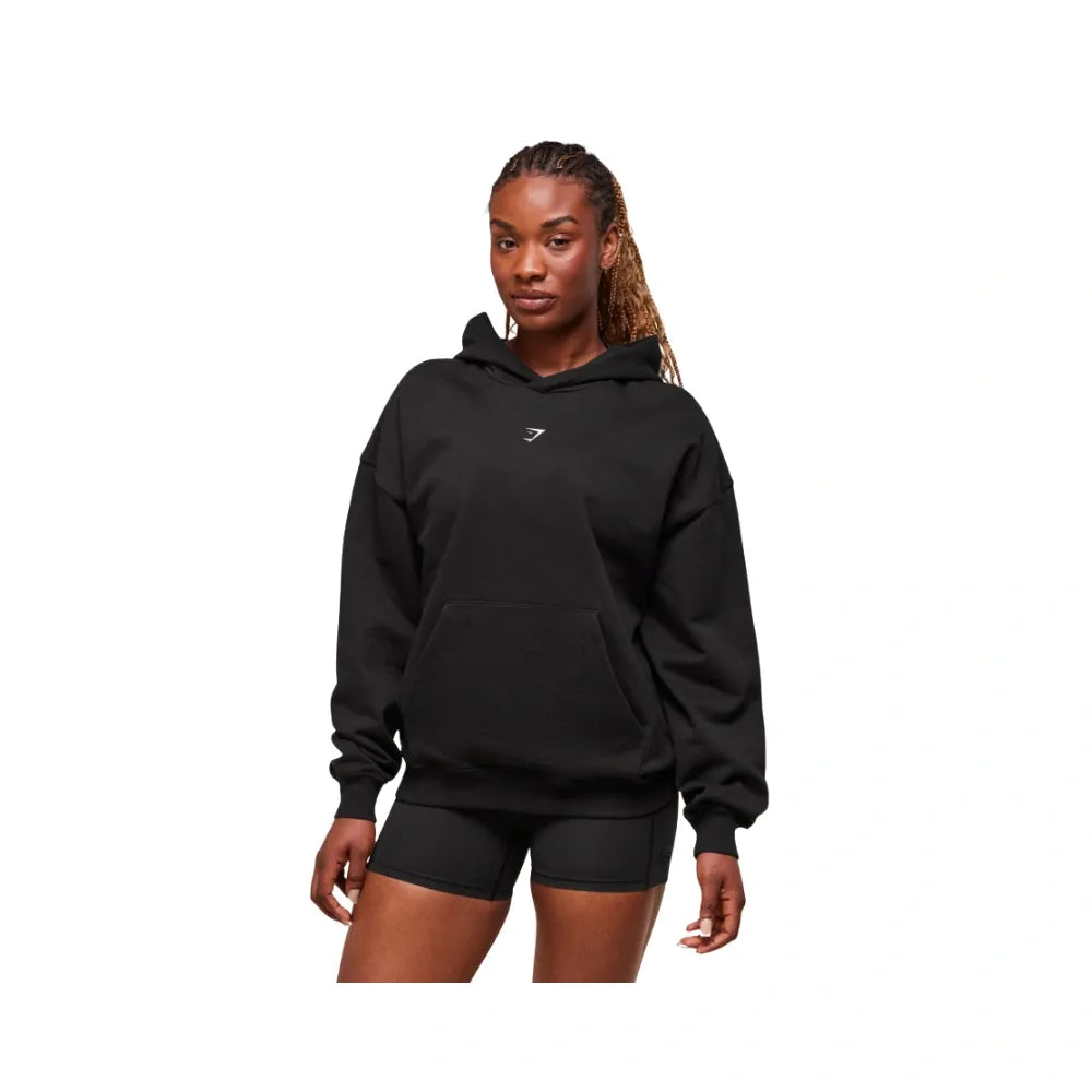 Gymshark Dump Truck Graphic Hoodie Black