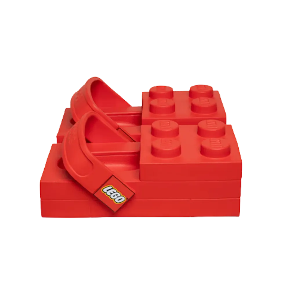 Lego x Crocs Brick Clog 'Bright Red'