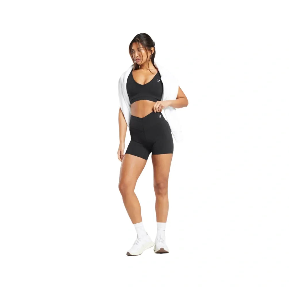 Gymshark Everyday Seamless Sports Bra Medium Support Black