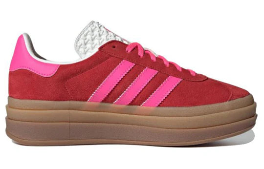 Buy adidas Gazelle Bold Collegiate Red Lucid Pink at Dawntown
