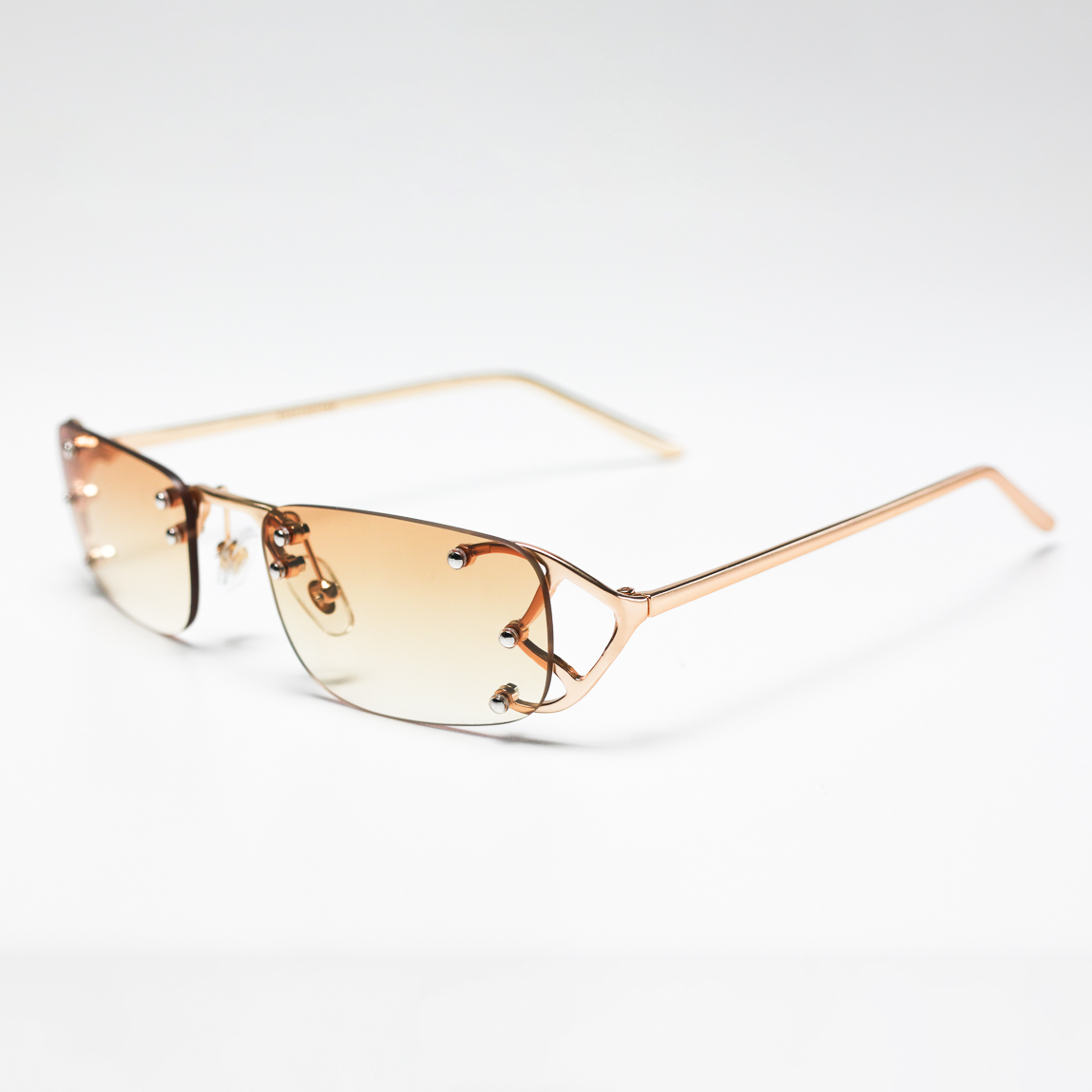Shadygators Vesper Gold Sunglasses – view 3