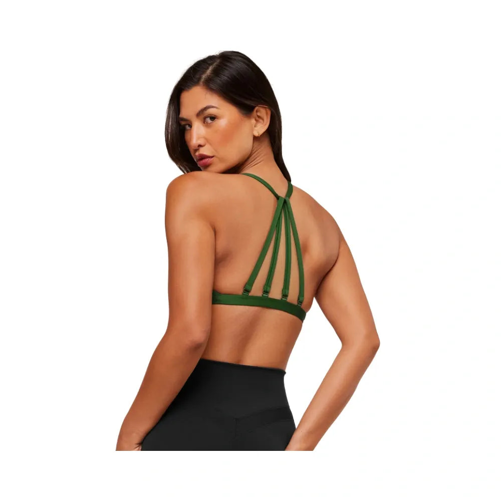 Gymshark Minimal Sports Bra- Light Support Athletic Green