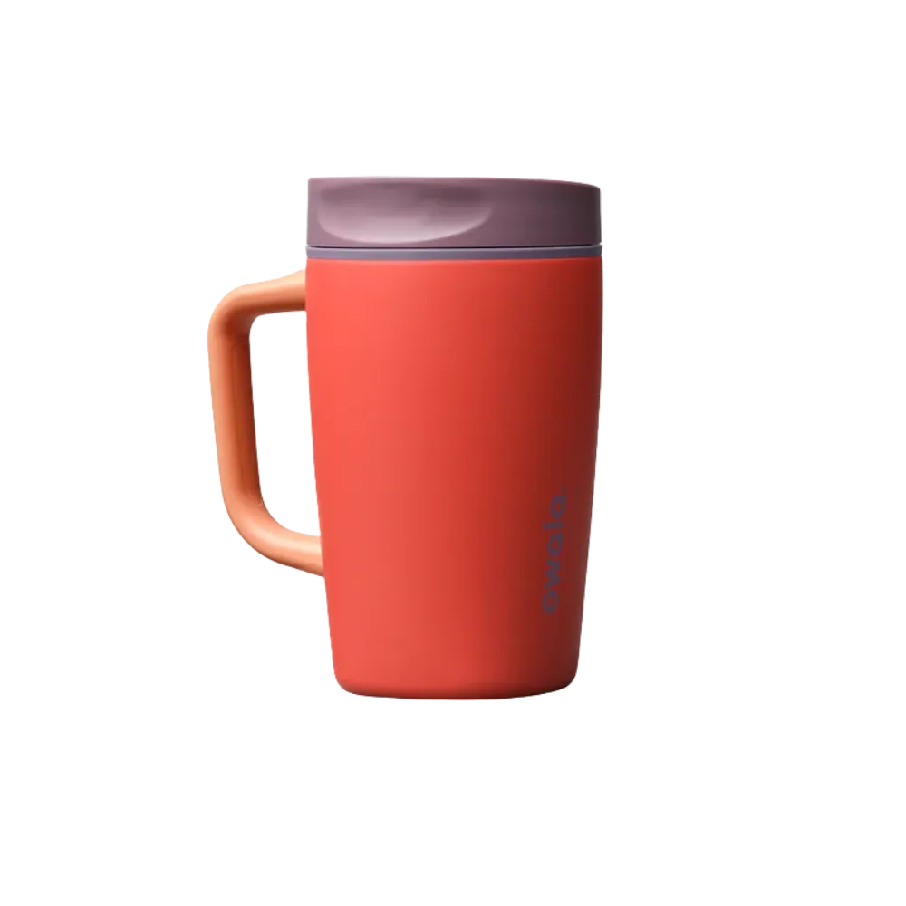 Owala Smoothsip-Slider-With-Handle 12oz "Terracotta Sunset"