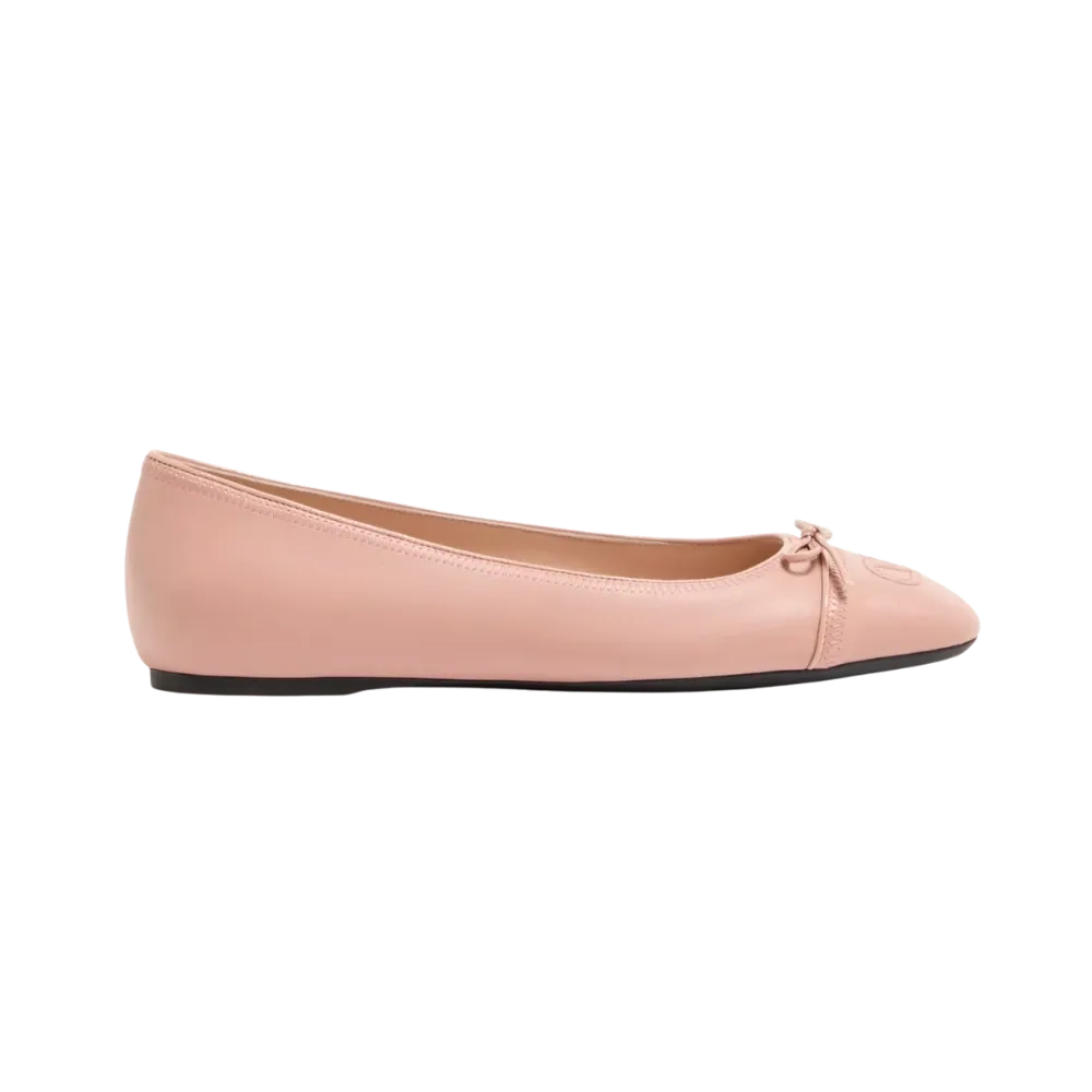Valentino VLogo Signature Ballerina In Nappa 05mm Phard