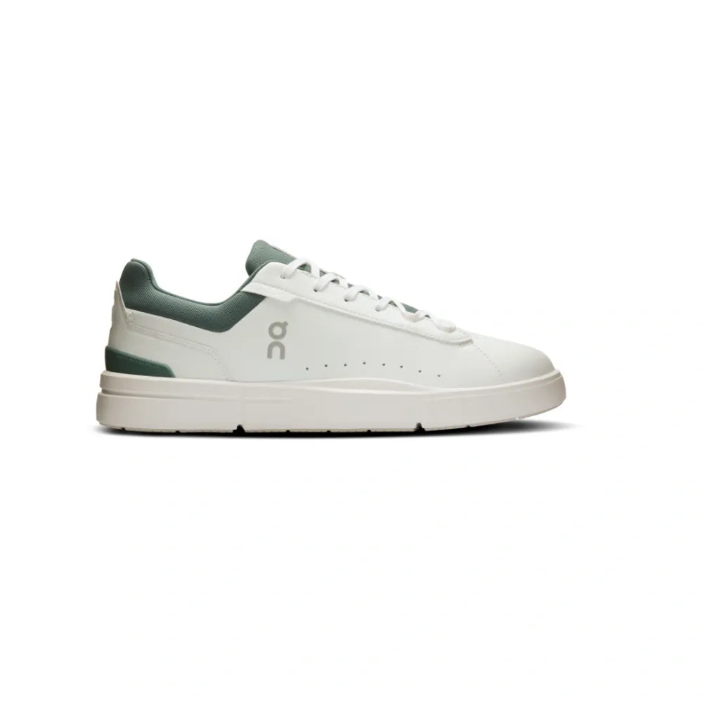 On Running The Roger Advantage White Olive